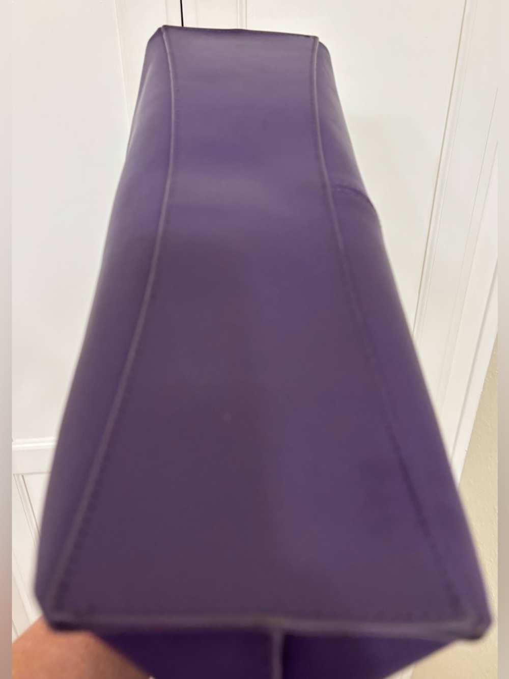 Joy Mangano purple tote - Picture 4 of 7